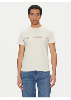 Tommy Jeans T-Shirt Entry Graphic DM0DM20779 Beżowy Slim Fit ze sklepu MODIVO w kategorii T-shirty męskie - zdjęcie 181182272