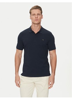 Calvin Klein Polo K10K111196 Granatowy Slim Fit ze sklepu MODIVO w kategorii T-shirty męskie - zdjęcie 181182382