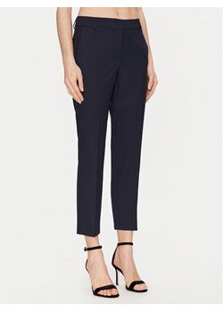 Marella Chinosy Nicosia 2513131031 Granatowy Slim Fit ze sklepu MODIVO w kategorii Spodnie damskie - zdjęcie 181182402