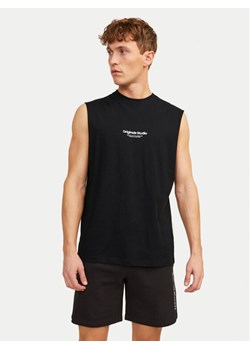 Jack&Jones Tank top Vesterbro 12250430 Czarny Oversize ze sklepu MODIVO w kategorii T-shirty męskie - zdjęcie 181182600