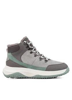 Geox Sneakersy D Oliviera + Grip D36VNC 02232 C1L9G Szary ze sklepu MODIVO w kategorii Workery damskie - zdjęcie 181182653
