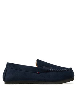 Tommy Hilfiger Kapcie Driver House Shoe FM0FM05224 Granatowy ze sklepu MODIVO w kategorii Kapcie męskie - zdjęcie 181182690