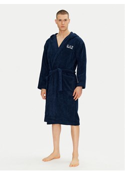 EA7 Emporio Armani Szlafrok 7M000441 AF14014 UB102 Granatowy ze sklepu MODIVO w kategorii Szlafroki męskie - zdjęcie 181182700