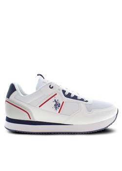 U.S. Polo Assn. Sneakersy Nobil NOBIL004C Biały ze sklepu MODIVO w kategorii Buty sportowe męskie - zdjęcie 181182724