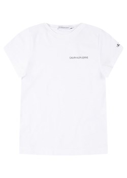Calvin Klein Jeans T-Shirt IB0IB00456 Biały Regular Fit ze sklepu MODIVO w kategorii T-shirty męskie - zdjęcie 181182753