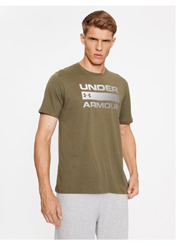 Under Armour T-Shirt Ua Team Issue Wordmark Ss 1329582 Khaki Loose Fit ze sklepu MODIVO w kategorii T-shirty męskie - zdjęcie 181182811