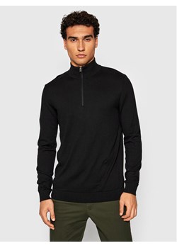 Selected Homme Sweter Berg 16074687 Czarny Regular Fit ze sklepu MODIVO w kategorii Swetry męskie - zdjęcie 181182983