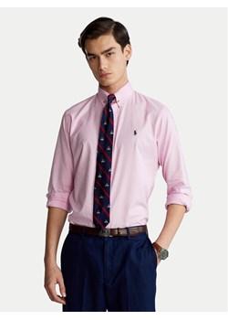 Polo Ralph Lauren Koszula 710829480003 Różowy Custom Fit ze sklepu MODIVO w kategorii Koszule męskie - zdjęcie 181183063