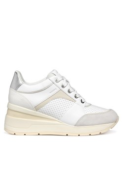 Geox Sneakersy D Zosma D558LA 08522 C1352 Biały ze sklepu MODIVO w kategorii Buty sportowe damskie - zdjęcie 181183362