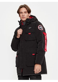 Aeronautica Militare Kurtka zimowa 232AB2110CT3160 Czarny Regular Fit ze sklepu MODIVO w kategorii Kurtki męskie - zdjęcie 181183403