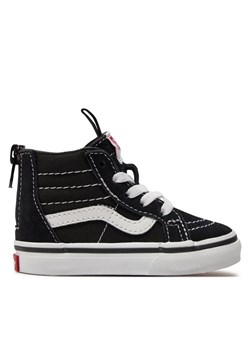 Vans Tenisówki Sk8-Hi Zip VN000XG5Y281 Czarny ze sklepu MODIVO w kategorii Buty dziecięce - zdjęcie 181183504