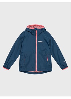 Jack Wolfskin Kurtka przeciwdeszczowa Rainy Days 1604816 M Granatowy Regular Fit ze sklepu MODIVO w kategorii Kurtki dziewczęce - zdjęcie 181183511
