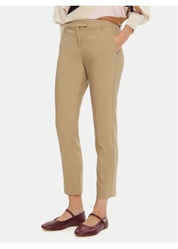 Marella Chinosy Incom 2423136041 Brązowy Regular Fit ze sklepu MODIVO w kategorii Spodnie damskie - zdjęcie 181183524