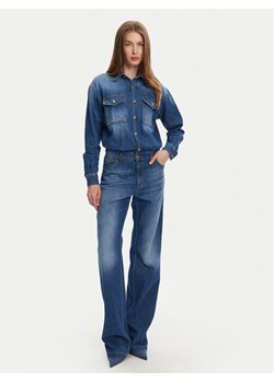 Elisabetta Franchi Kombinezon TJ-38D-51E2 Niebieski Regular Fit ze sklepu MODIVO w kategorii Kombinezony damskie - zdjęcie 181183612