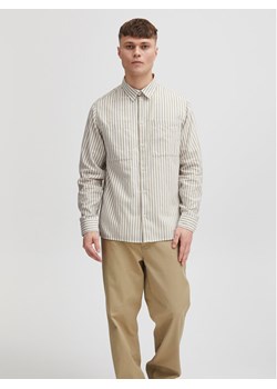 Solid Koszula 21107889 Beżowy Regular Fit ze sklepu MODIVO w kategorii Koszule męskie - zdjęcie 181183760