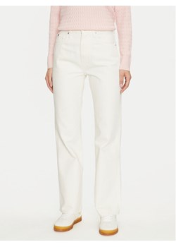 Tommy Hilfiger Jeansy WW0WW42194 Écru Relaxed Fit ze sklepu MODIVO w kategorii Jeansy damskie - zdjęcie 181183792