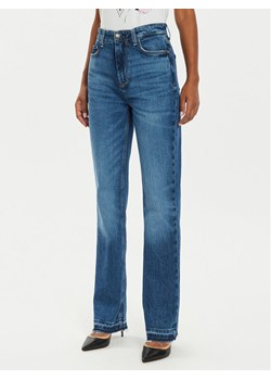 Guess Jeansy W4YA33 D5DD4 Granatowy Straight Fit ze sklepu MODIVO w kategorii Jeansy damskie - zdjęcie 181183812