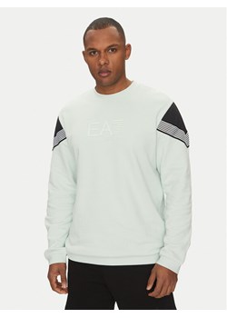 EA7 Emporio Armani Bluza 7M000272 AF12451 U9060 Niebieski Regular Fit ze sklepu MODIVO w kategorii Bluzy męskie - zdjęcie 181183863
