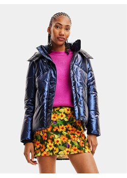 Desigual Kurtka puchowa 23WWEW78 Niebieski Regular Fit ze sklepu MODIVO w kategorii Kurtki damskie - zdjęcie 181183930