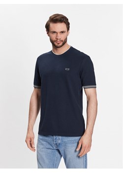 Sisley T-Shirt 3B2ZS102F Granatowy Regular Fit ze sklepu MODIVO w kategorii T-shirty męskie - zdjęcie 181184031