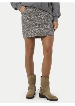 Noisy May Spódnica mini Jill 27033161 Beżowy Regular Fit ze sklepu MODIVO w kategorii Spódnice - zdjęcie 181184103