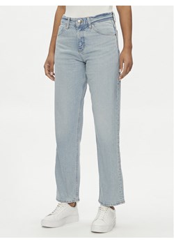 Lee Jeansy Rider Classic 112346314 Niebieski Straight Fit ze sklepu MODIVO w kategorii Jeansy damskie - zdjęcie 181184152