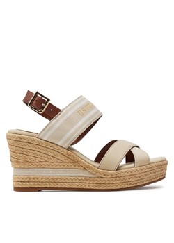 U.S. Polo Assn. Espadryle Alyssa007A Beżowy ze sklepu MODIVO w kategorii Espadryle damskie - zdjęcie 181184253