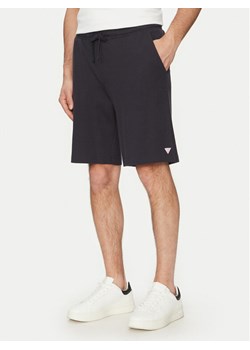 Guess Szorty sportowe F5GD00 KC5Y1 Granatowy Regular Fit ze sklepu MODIVO w kategorii Spodenki męskie - zdjęcie 181184463