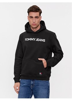 Tommy Jeans Bluza Bold Classics DM0DM18413 Czarny Regular Fit ze sklepu MODIVO w kategorii Bluzy męskie - zdjęcie 181184531