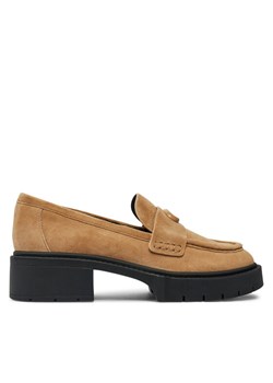 Coach Loafersy Leah CV320 Brązowy ze sklepu MODIVO w kategorii Lordsy damskie - zdjęcie 181184542