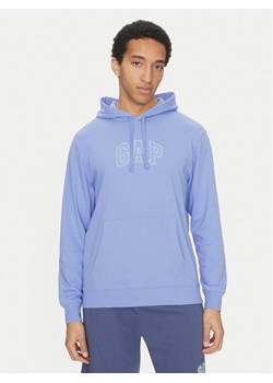 Gap Bluza 708409-00 Niebieski Regular Fit ze sklepu MODIVO w kategorii Bluzy męskie - zdjęcie 181184544