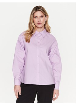 Silvian Heach Koszula GPP23391CA Fioletowy Regular Fit ze sklepu MODIVO w kategorii Koszule damskie - zdjęcie 181184650