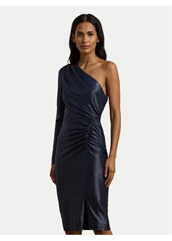 LAUREN RALPH LAUREN Sukienka koktajlowa 253957567001 Granatowy Slim Fit ze sklepu MODIVO w kategorii Sukienki - zdjęcie 181184663