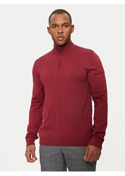 Hechter Paris Sweter 65025 142801 Czerwony Regular Fit ze sklepu MODIVO w kategorii Swetry męskie - zdjęcie 181184760