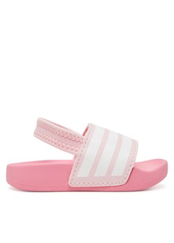 adidas Sandały adilette Estrap JR5326 Różowy ze sklepu MODIVO w kategorii Sandały dziecięce - zdjęcie 181184823