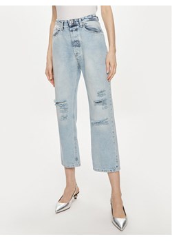 Please Jeansy P70UCJGW7U Niebieski Straight Fit ze sklepu MODIVO w kategorii Jeansy damskie - zdjęcie 181184843