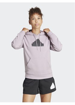 adidas Bluza Future Icons Badge of Sport IS3641 Fioletowy Regular Fit ze sklepu MODIVO w kategorii Bluzy damskie - zdjęcie 181184890