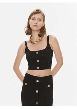 Pinko Top Dolly 101885 A16F Czarny Slim Fit ze sklepu MODIVO w kategorii Bluzki damskie - zdjęcie 181184960