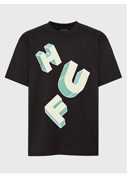 HUF T-Shirt Abecedarian TS01949 Czarny Regular Fit ze sklepu MODIVO w kategorii T-shirty męskie - zdjęcie 181185011