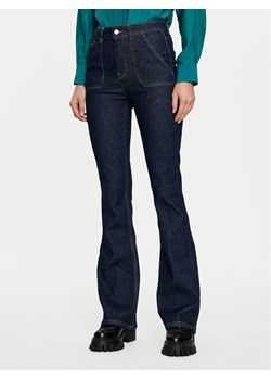 United Colors Of Benetton Jeansy 478WDF07A Granatowy Flare Fit ze sklepu MODIVO w kategorii Jeansy damskie - zdjęcie 181185131