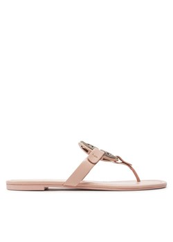 Tory Burch Japonki 145945 Różowy ze sklepu MODIVO w kategorii Klapki damskie - zdjęcie 181185211