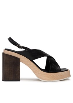 AGL Sandały Surin Sandal D668006PDSOFTY0000 Czarny ze sklepu MODIVO w kategorii Sandały damskie - zdjęcie 181185223