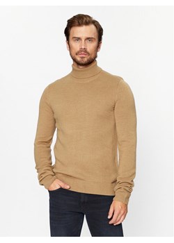 Blend Golf 20716087 Beżowy Regular Fit ze sklepu MODIVO w kategorii Swetry męskie - zdjęcie 181185234