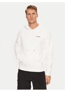 Off-White T-Shirt OMBB097F22FLE0150110 Biały Regular Fit ze sklepu MODIVO w kategorii Bluzy męskie - zdjęcie 181185244