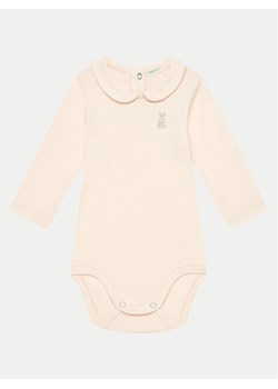 United Colors Of Benetton Body dziecięce 3I9WAB00G Różowy - id: 0000304292101 - marki United Colors Of Benetton - 181185283 United Colors Of Benetton Body dziecięce 3I9WAB00G Różowy ze sklepu MODIVO w kategorii Body niemowlęce - zdjęcie 181185283