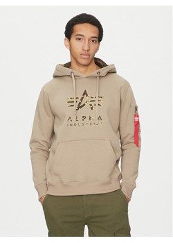 Alpha Industries Bluza Camo Tpu 146337 Beżowy Regular Fit - id: 0000305301505 - marki Alpha Industries - 181185343 Alpha Industries Bluza Camo Tpu 146337 Beżowy Regular Fit ze sklepu MODIVO w kategorii Bluzy męskie - zdjęcie 181185343