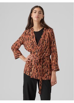 Vero Moda Bluzka Easy 10297344 Brązowy Relaxed Fit ze sklepu MODIVO w kategorii Bluzki damskie - zdjęcie 181185373