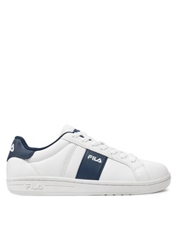 Fila Sneakersy Crosscourt Line Teens FFT0101 Biały ze sklepu MODIVO w kategorii Buty sportowe dziecięce - zdjęcie 181185412