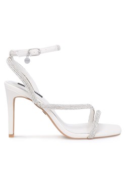 Nine West Sandały WFA2675-1 Biały ze sklepu MODIVO w kategorii Sandały damskie - zdjęcie 181185534