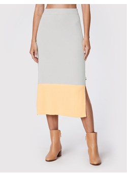 Boss Spódnica midi Festra 50471969 Szary Regular Fit ze sklepu MODIVO w kategorii Spódnice - zdjęcie 181185643